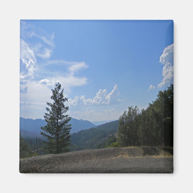 Gorgeous view of the Hayfork valley... Magnet (Front)