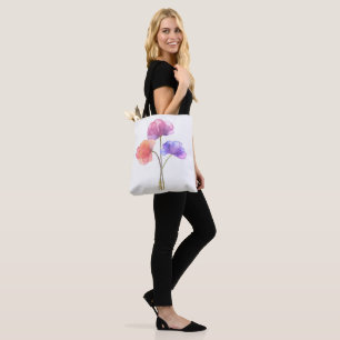 Gorgeous Watercolor Painting of Flowers Tote Bag