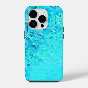 Gorgeous Watercolor Tropical Ocean Theme Design iPhone 14 Pro Case