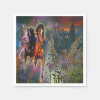 Gorgeous Western Horse Napkins