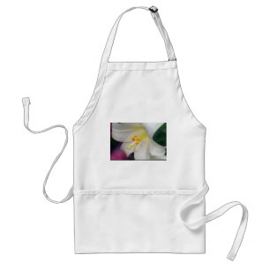 Gorgeous While Lily Standard Apron