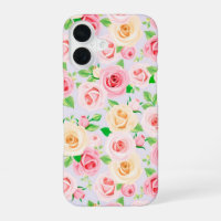 Gorgeous white pink roses Case-Mate iPhone case