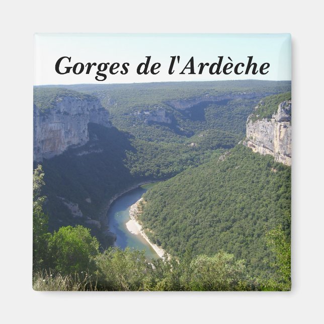 Gorges de l'Ard � Magnet (Front)