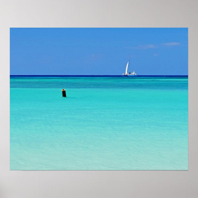 Gorgeus Beach Poster (Front)