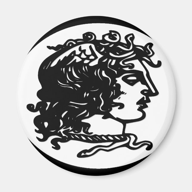 Gorgon / Medusa Magnet (Front)