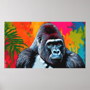GORILLA 8 POSTER