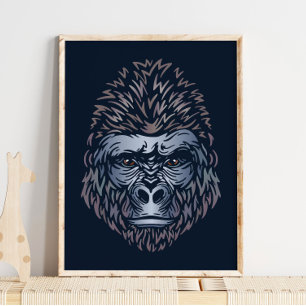 Gorilla African Print Gorilla Animal Print