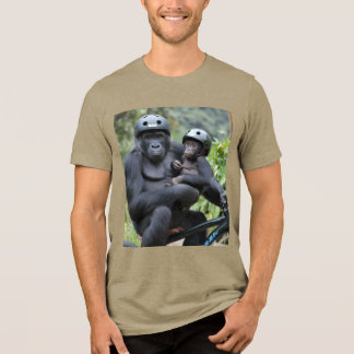 Gorilla and son Tri-Blend shirt