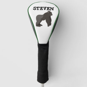 GORILLA APE FUNNY PERSONALIZED GOLF HEAD COVER