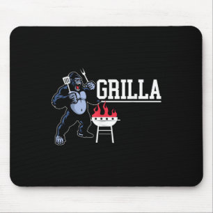 Gorilla Bbq Grilla Grilling Grillmaster Barbecue  Mouse Pad