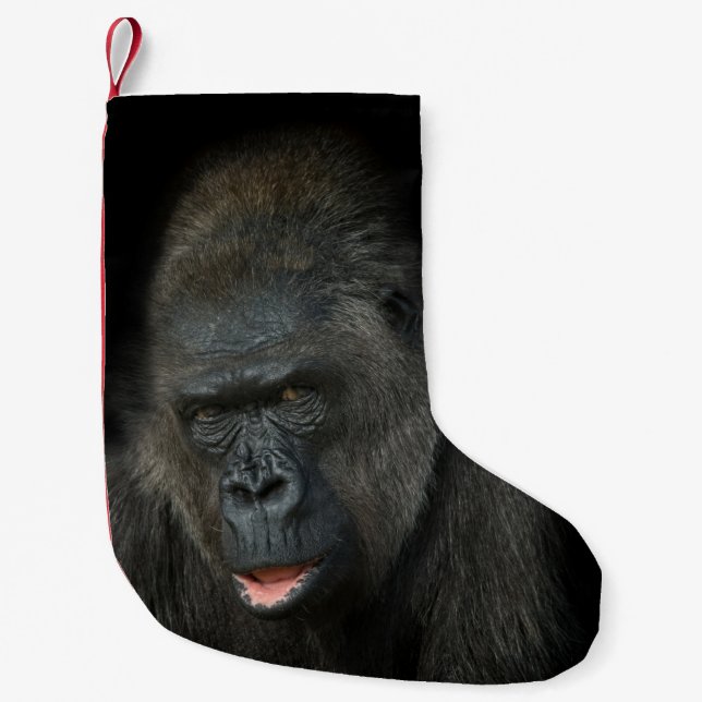Gorilla Biddy Christmas Stocking (Front)