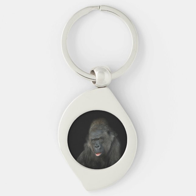 Gorilla Biddy Key Ring (Front)
