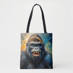  Gorilla big Smile  Tote Bag