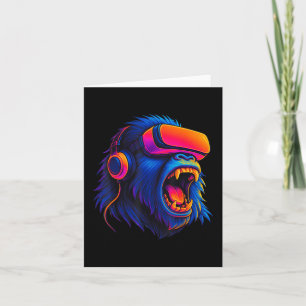 Gorilla Birthday Boys Adult Men Women Funny Gorill Card