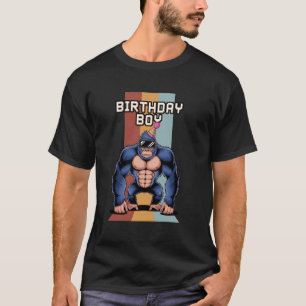 Gorilla Birthday Decorations Monkey Tag VR Gamer V T-Shirt