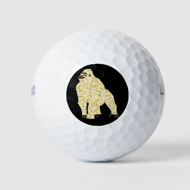 GORILLA BLING GOLF BALLS (Front)