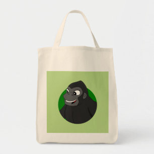 Gorilla Cartoon Tote Bag