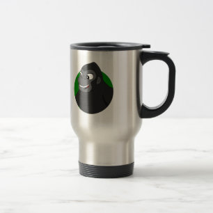 Gorilla Cartoon Travel Mug