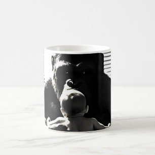 Gorilla & Child Coffee Mug