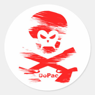 Gorilla Classic Round Sticker