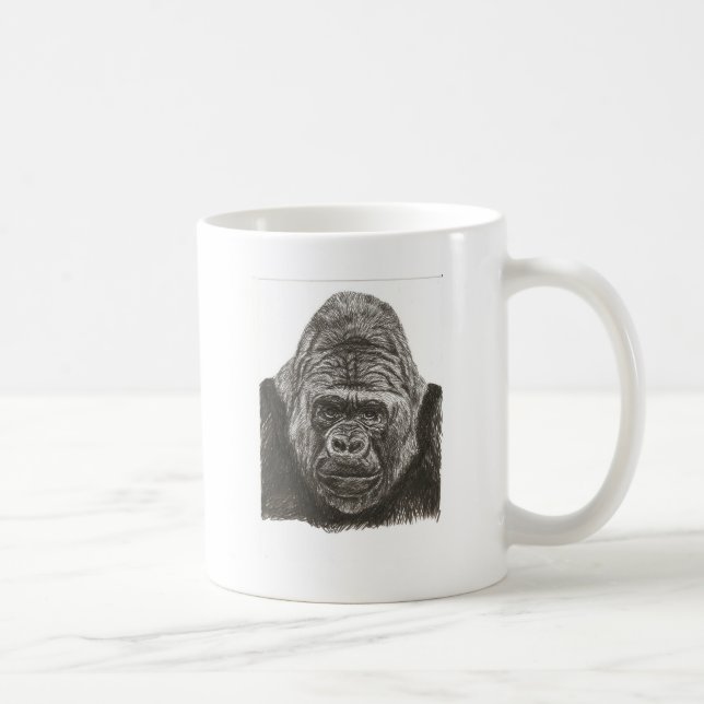 Gorilla Coffee Mug (Right)