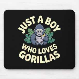 Gorilla Costume For Boys Men Kid Animal Lover Monk Mouse Pad