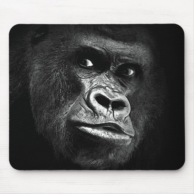 Gorilla design Comfortable Mouse Pad (Front)