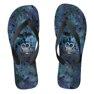 Gorilla Find me series Men Blue Flip Flops