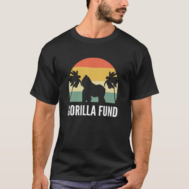 Gorilla Fund Animal Rights Activist T-Shirt (Front)