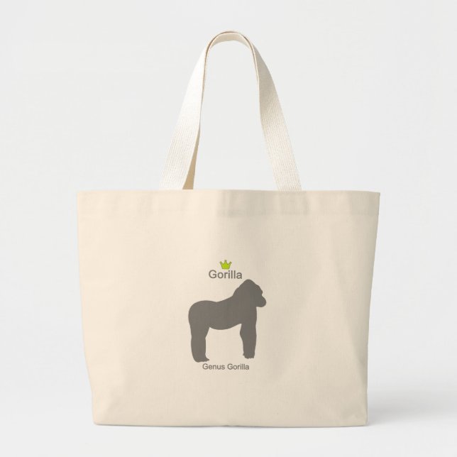 Gorilla g5 large tote bag (Front)