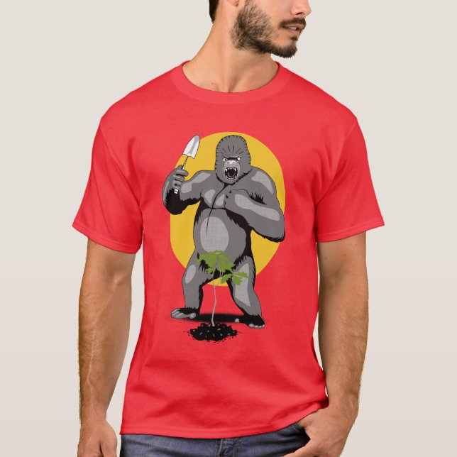 Gorilla Gardening T-Shirt (Front)