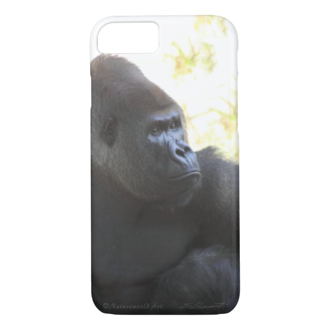 Gorilla Gaze iPhone 7 Case (Back)