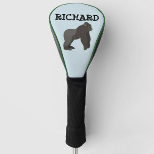 GORILLA GOLF DRIVER COVER PERSONALIZED FUNNY