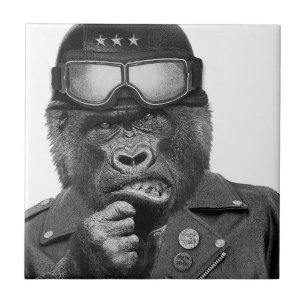 Gorilla Guy Ceramic Tile