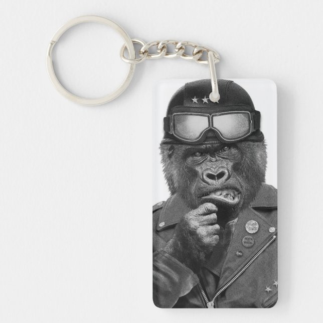 Gorilla Guy Key Ring (Front)