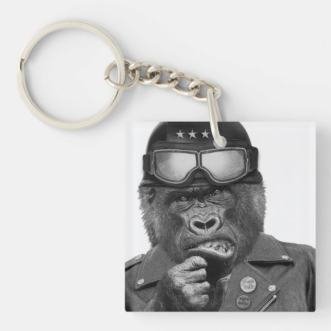 Gorilla Guy Key Ring (Front)
