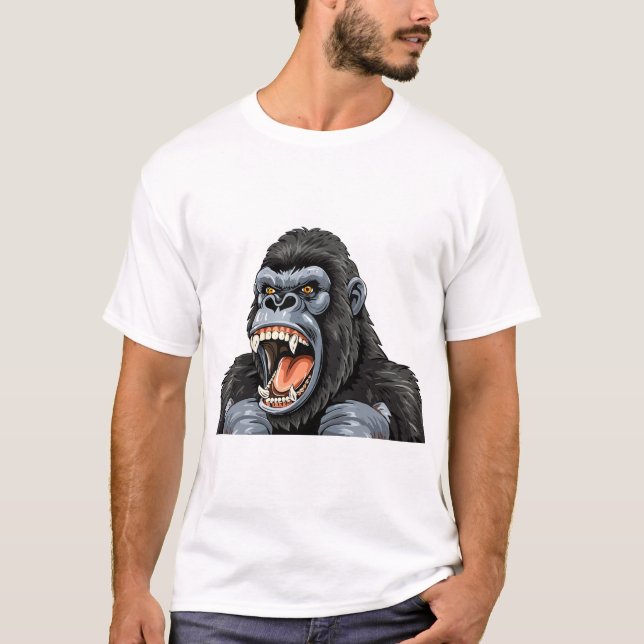 Gorilla head T-Shirt (Front)