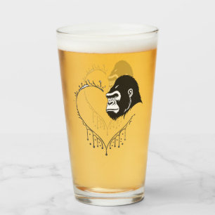 Gorilla Heartbeat Glass