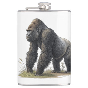 Gorilla Hip Flask