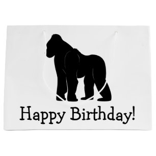 Gorilla iHappy Birthday Large Gift Bag