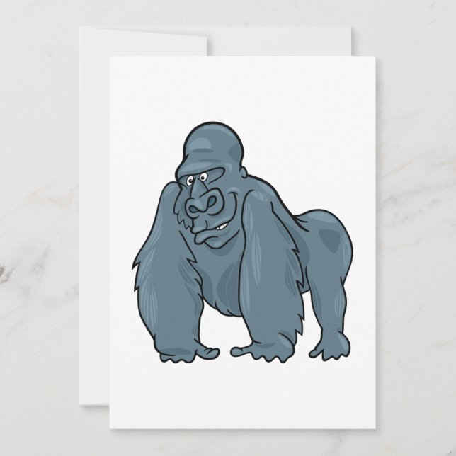 Gorilla Invitation (Front)