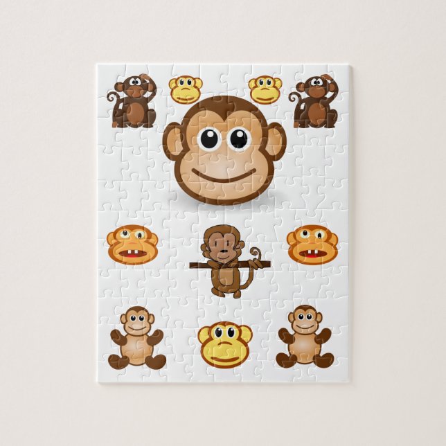 Gorilla Jigsaw Puzzle (Vertical)