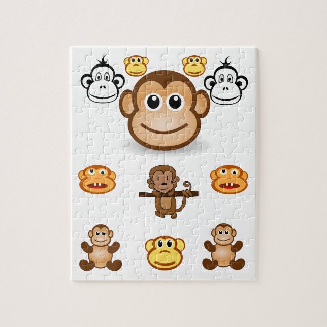 Gorilla Jigsaw Puzzle (Vertical)