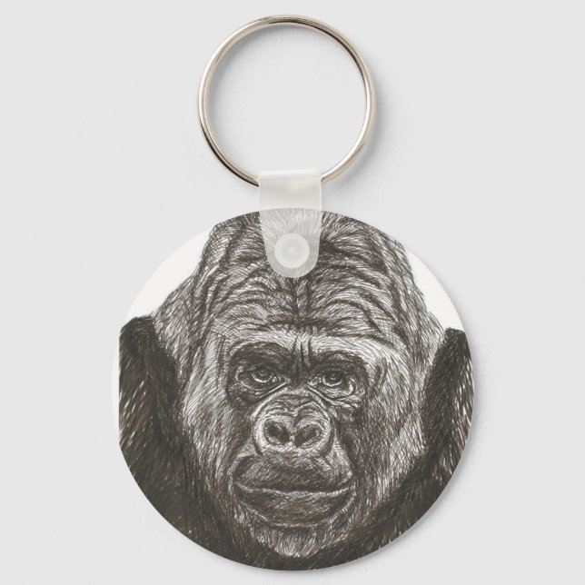 Gorilla Keychain (Front)