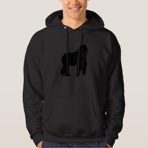 Gorilla King Alpha Ape Wildlife Hoodie