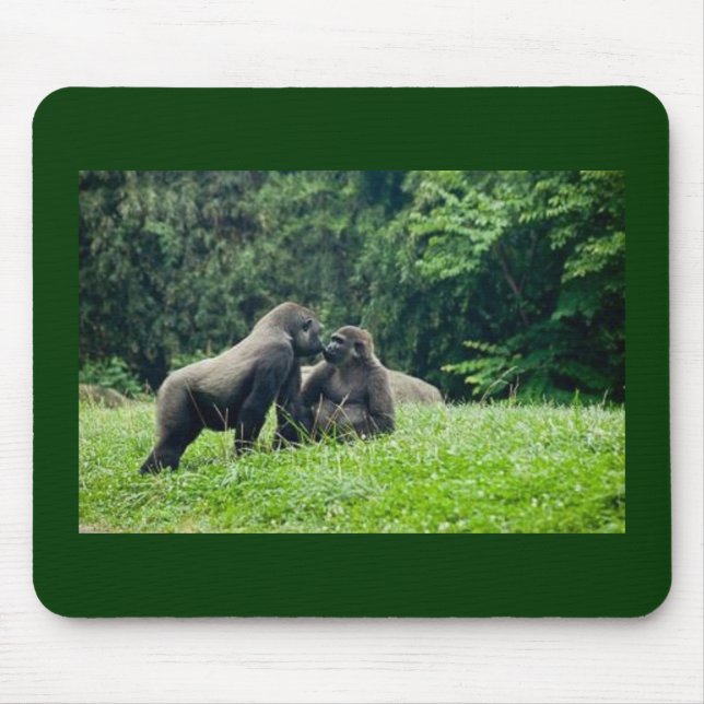 'GORILLA KISS" MOUSEPAD (Front)