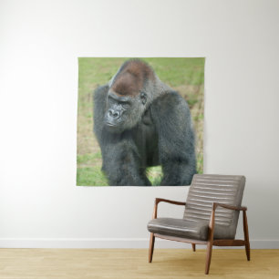 Gorilla Language of Strength Tapestry