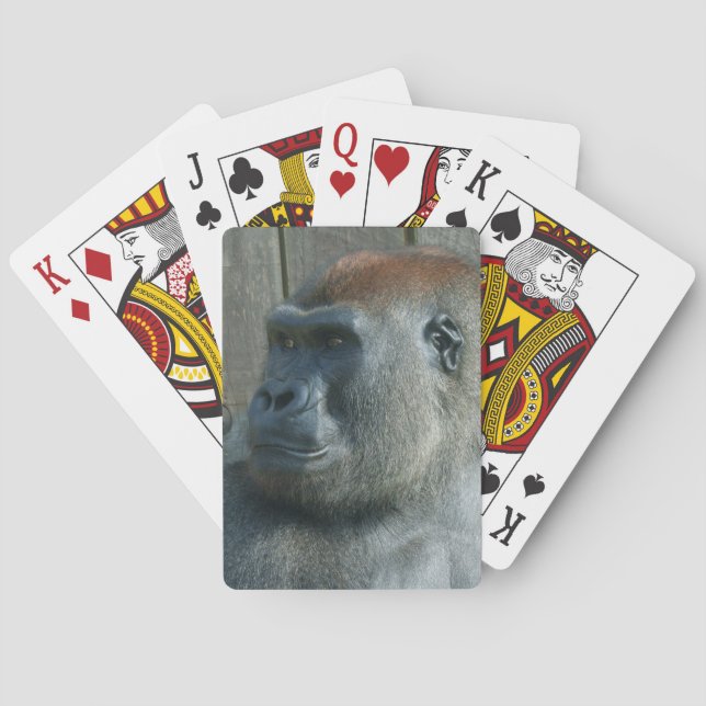 Gorilla Lope Playing Cards (Back)