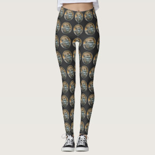 Gorilla Lope (Round Design) Leggings