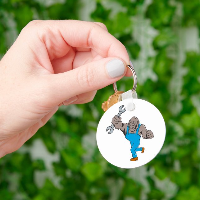 Gorilla Mechanic Key Ring (Creator Uploaded)